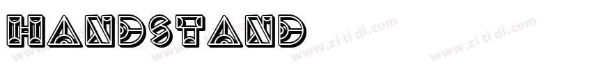 Handstand字体转换
