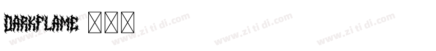 Darkflame字体转换