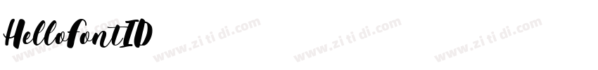 HelloFontID字体转换