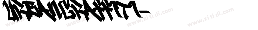 UrbanGraffiti字体转换