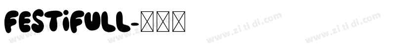 Festifull字体转换