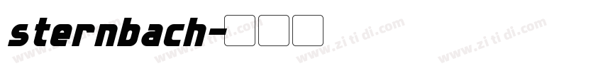 sternbach字体转换