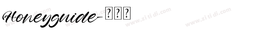 Honeyguide字体转换