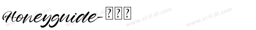 Honeyguide字体转换
