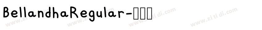 BellandhaRegular字体转换 BellandhaRegular字体转换
