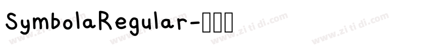 SymbolaRegular字体转换 SymbolaRegular字体转换