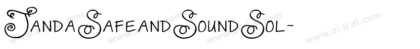 JandaSafeandSoundSol字体转换