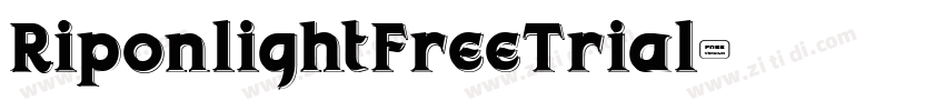 RiponlightFreeTrial字体转换