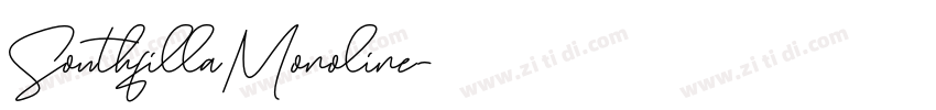 SouthfillaMonoline字体转换 SouthfillaMonoline字体转换