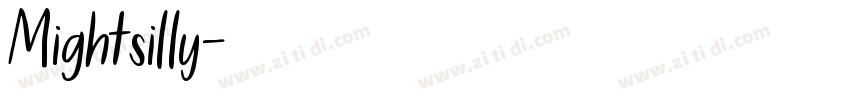 Mightsilly字体转换