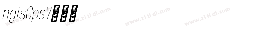 InglesaCapsVa字体转换