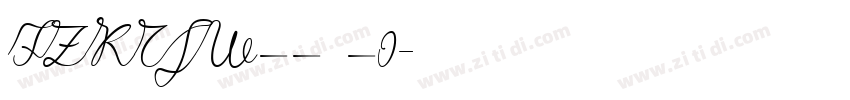 FZKTJW——改变—0字体转换