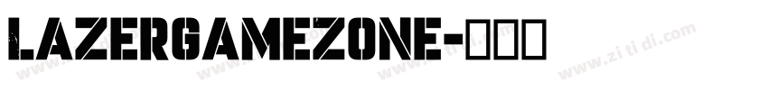 LazerGameZone字体转换