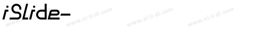 iSlide字体转换