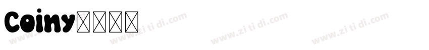 Coiny字体转换