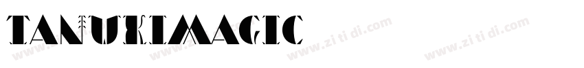 TanukiMagic字体转换