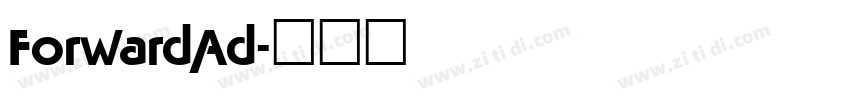 ForwardAd字体转换