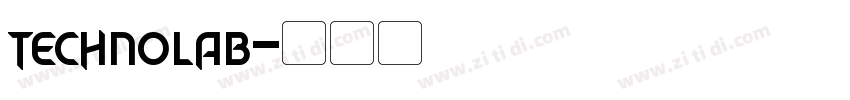technolab字体转换