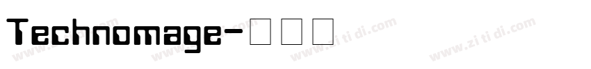 Technomage字体转换