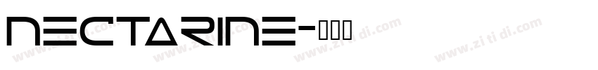 nectarine字体转换
