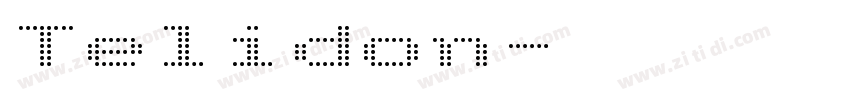 Telidon字体转换