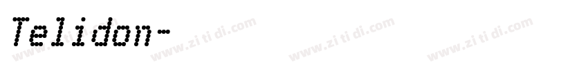Telidon字体转换
