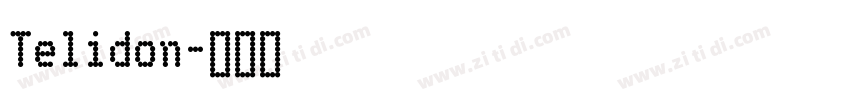Telidon字体转换