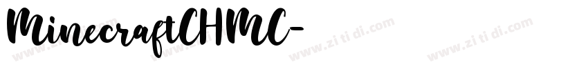 MinecraftCHMC字体转换
