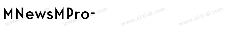MNewsMPro字体转换