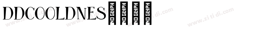 DDCOOLDNES字体转换