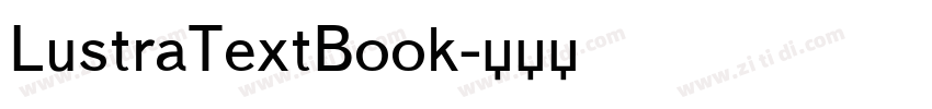 LustraTextBook字体转换