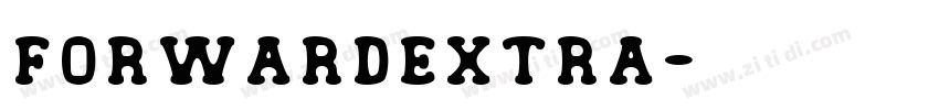 ForwardExtra字体转换