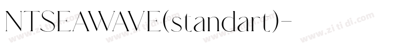 NTSEAWAVE(standart)字体转换