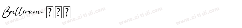 Ballimoon字体转换