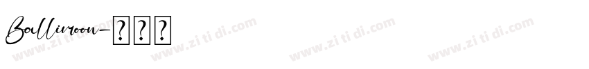 Ballimoon字体转换