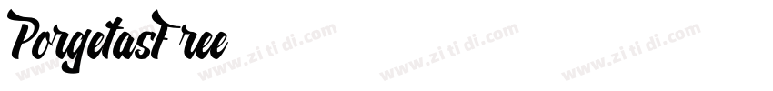 PorgetasFree字体转换