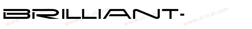 brilliant字体转换