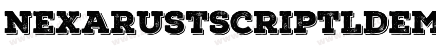 NexaRustScriptLDemo字体转换 NexaRustScriptLDemo字体转换
