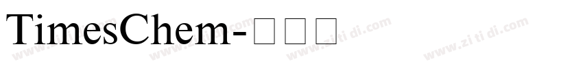 TimesChem字体转换