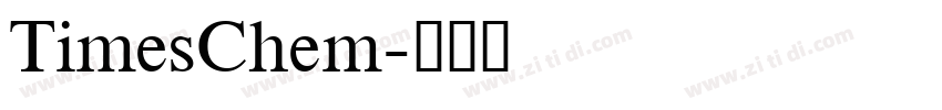 TimesChem字体转换
