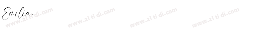 Emilia字体转换