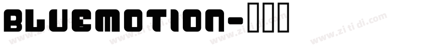 bLuemoTion字体转换