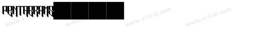 pentagrams字体转换