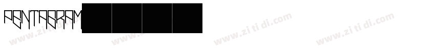 pentagram字体转换