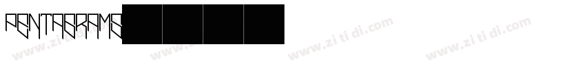 pentagrams字体转换