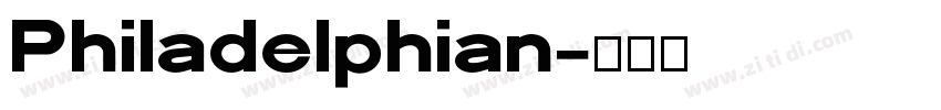 Philadelphian字体转换