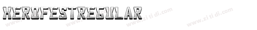 HeroFestRegular字体转换