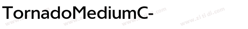 TornadoMediumC字体转换