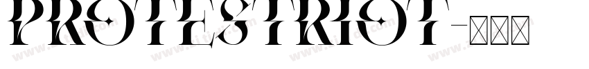 ProtestRiot字体转换