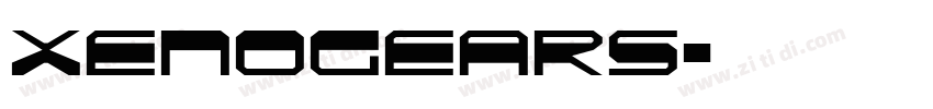 Xenogears字体转换